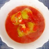 ホールトマト缶でロールキャベツのトマト煮込み